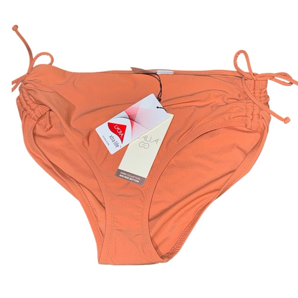 Women's High-Rise Bikini Bottoms in Terracotta - Picture 4 of 5
